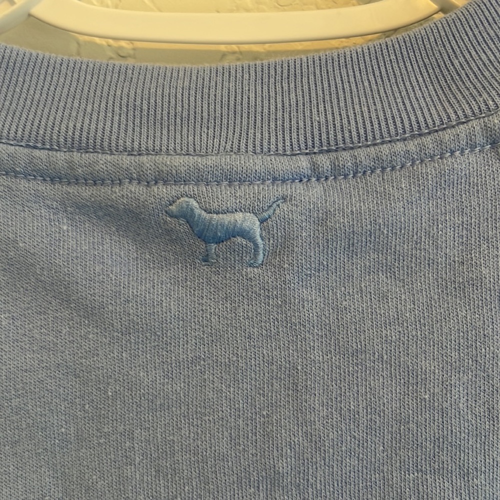 PINK Victoria Secret Blue T-Shirt - Picture 3 of 4